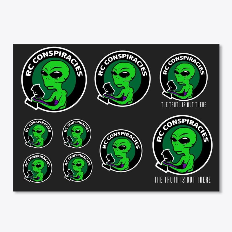 RC Conspiracies Stickers